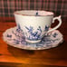 VTG COALPORT Blue Bird Teacup and Saucer Set