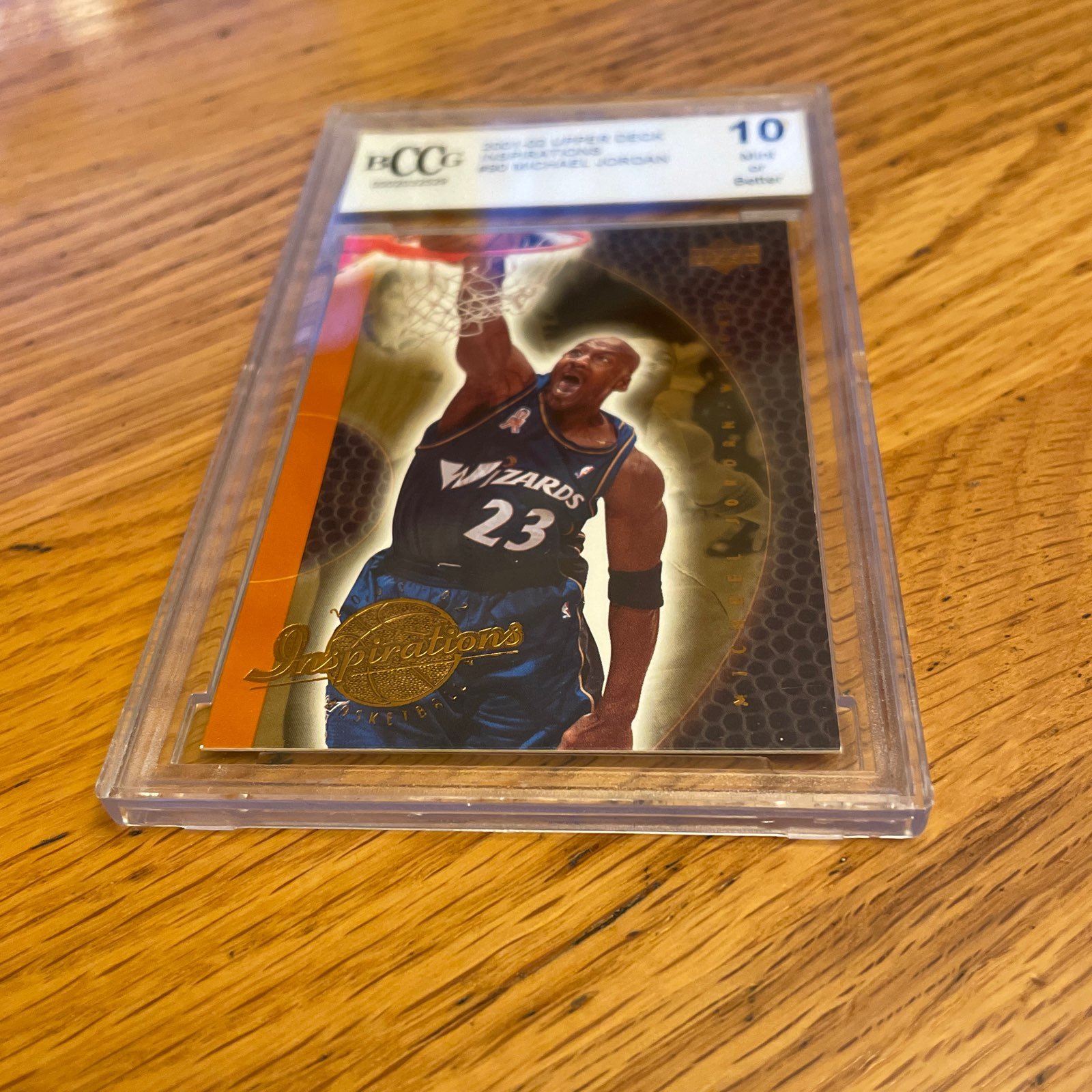 2001-02 Michael Jordan Card