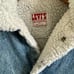 Vintage 70s Levi's Shearling Trucker Jacket SZ M