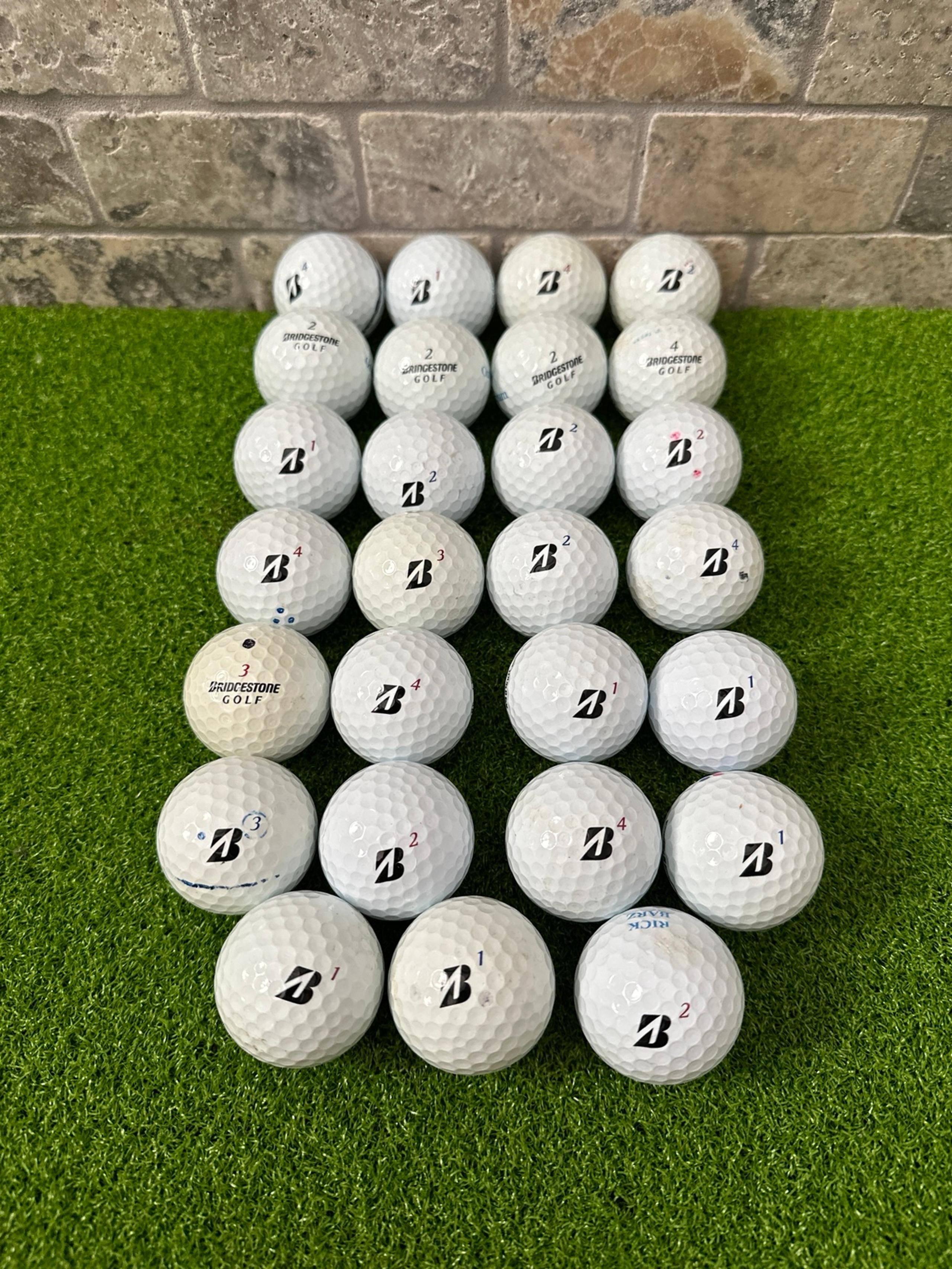 27 Bridgestone TOUR golf balls