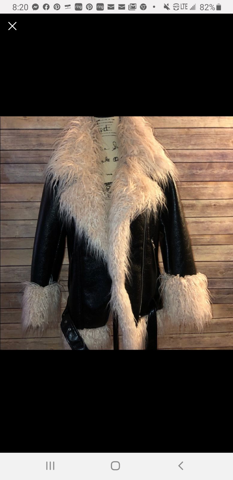 Faux Fur Coat