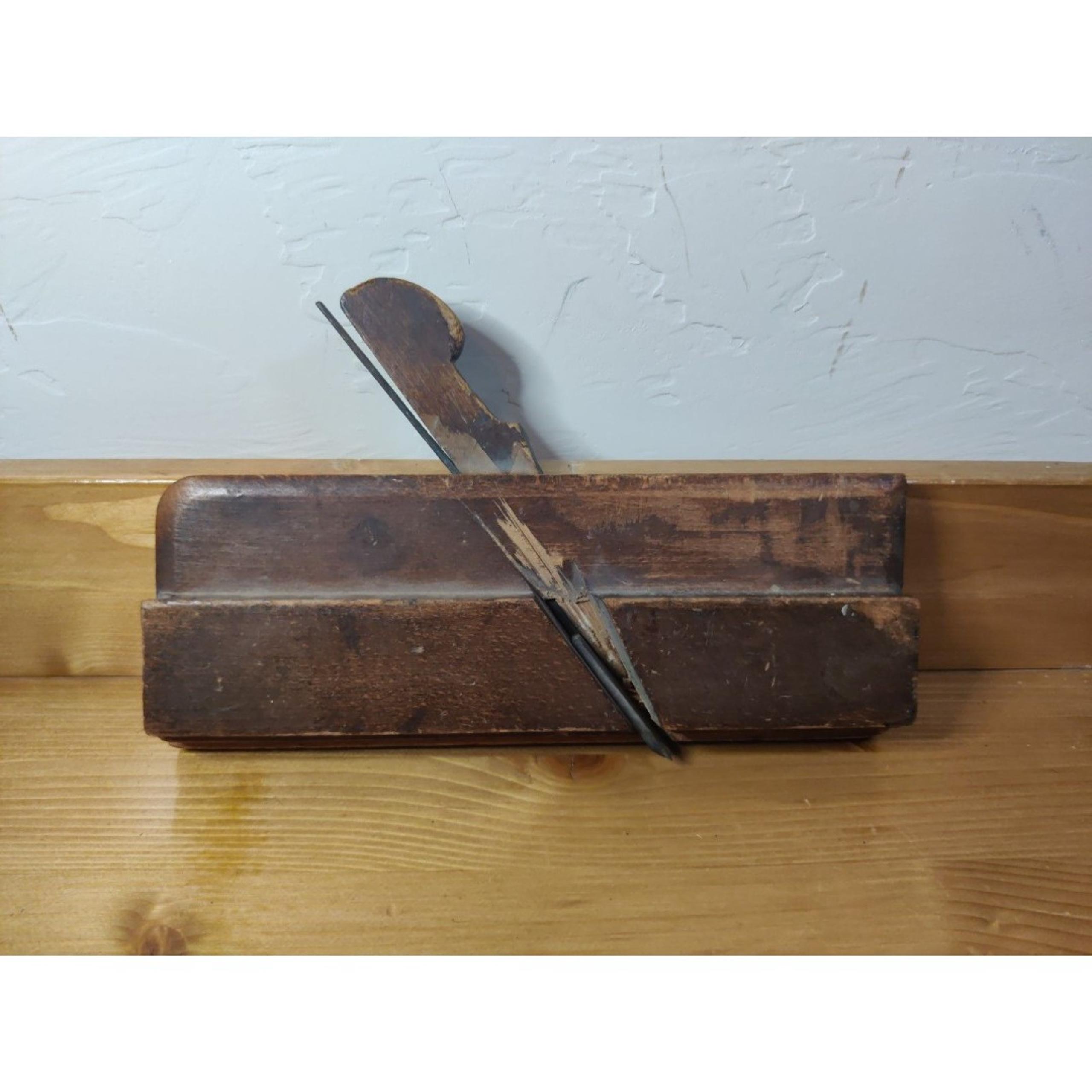 Vintage 9" Side Bead Molding Plane Wood