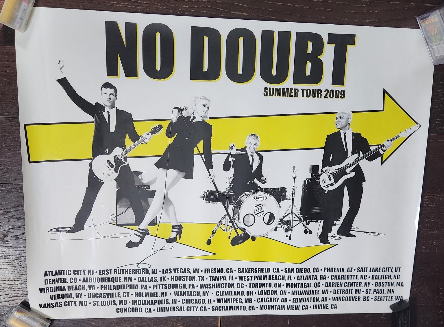 No Doubt - 2000's Tour Promo Poster Y2K 24x32