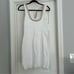 Lilly Pulitzer Elegant White and Gold Embroidered Neckline Shift Dress size 2