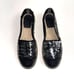 TORY BURCH FLAT ESPADRILLE BLACK SEQUIN WOMEN'S SIZE 10