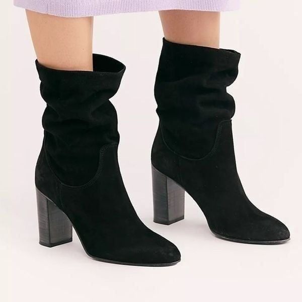Free People Dakota Heel Boots EU 38 US 8