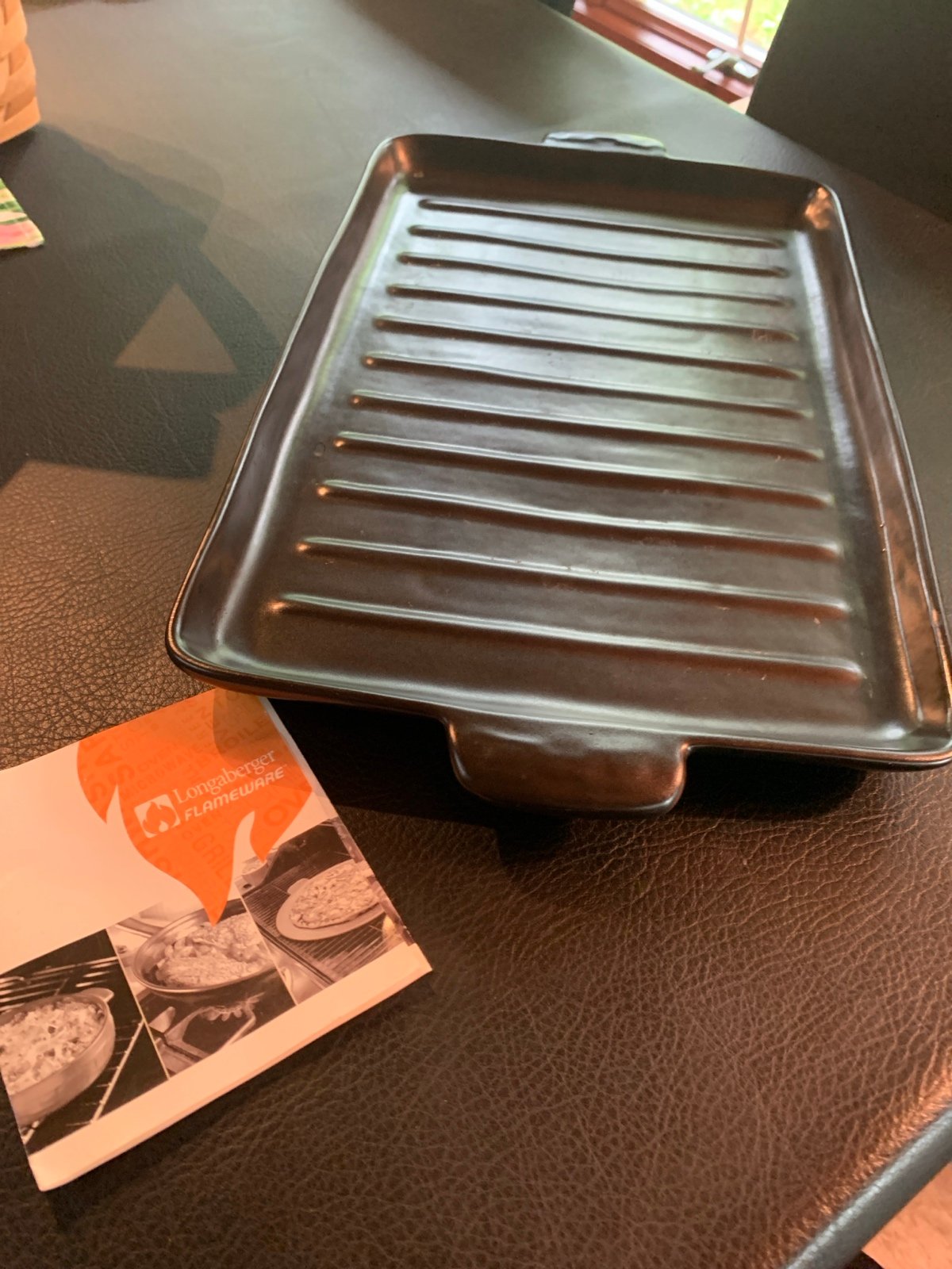 Longaberger Flameware/ Bacon