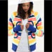 LULULEMON SCUBA HOODIE/JACKET-10-MULTI BOLD STRIPE-LIMITED EDITION 2013