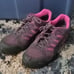 Womens Puma 642915 pink safety shoe size 9.5
