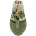 Vintage Gail Pitman Pitcher Provence 80oz Sage Green Ivory Yellow Red Accents