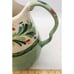 Vintage Gail Pitman Pitcher Provence 80oz Sage Green Ivory Yellow Red Accents
