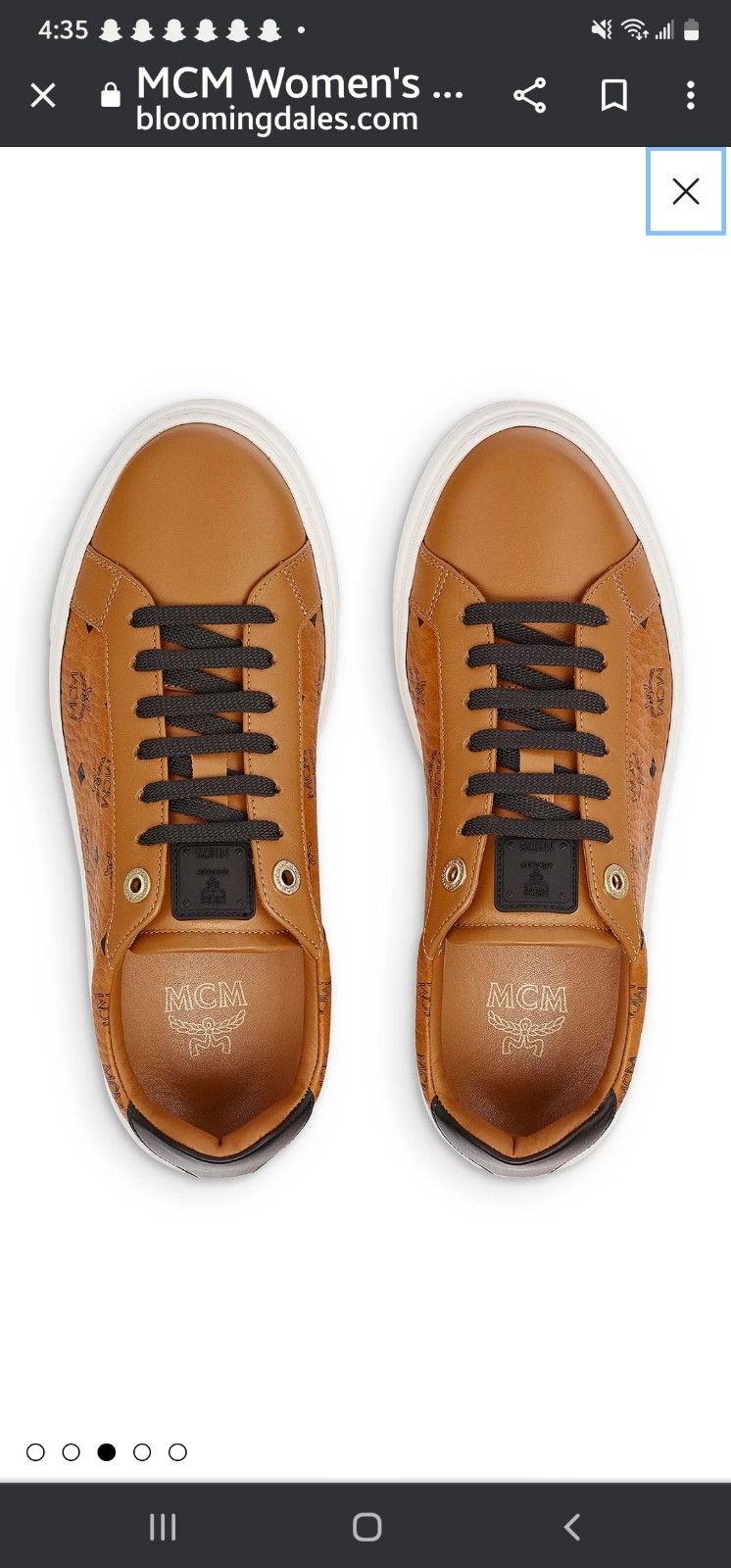 Mcm women sneakers