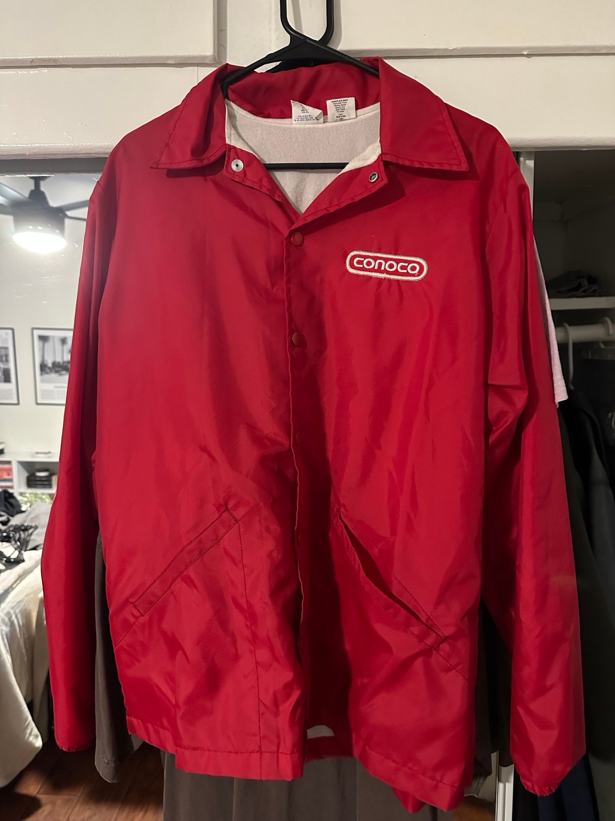 Vintage 90s YTK Conocophillips Gas Station Jacket