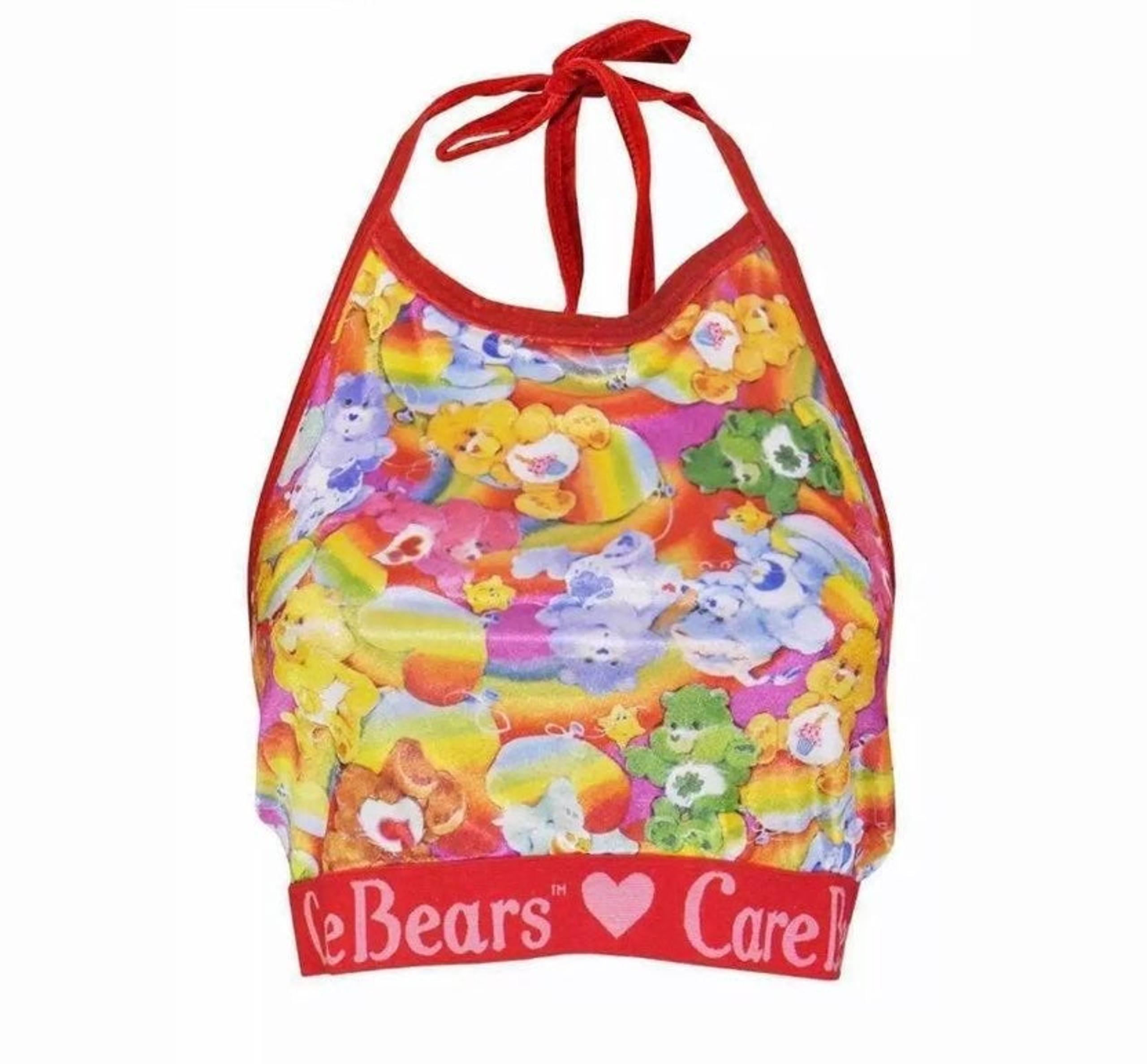 Iron Fist Care Bears Rainbow Halter Top