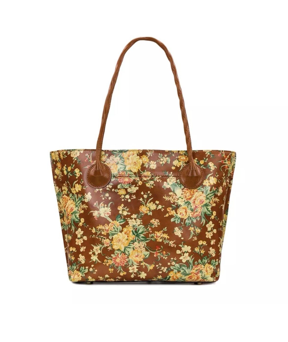NWOT PATRICIA NASH Vintage Botanical Leather Eastleigh Shoulder Tote Bag