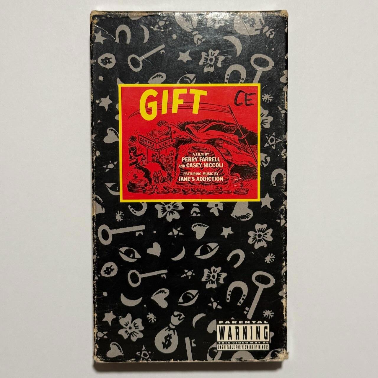 Perry Farrell Casey Niccoli GIFT VHS 1993 RARE JANES ADDICTION VG+ ICE-T