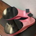 Brand new, unused Versace shoes, pink mules, size 24.5cm-25cm sandals.