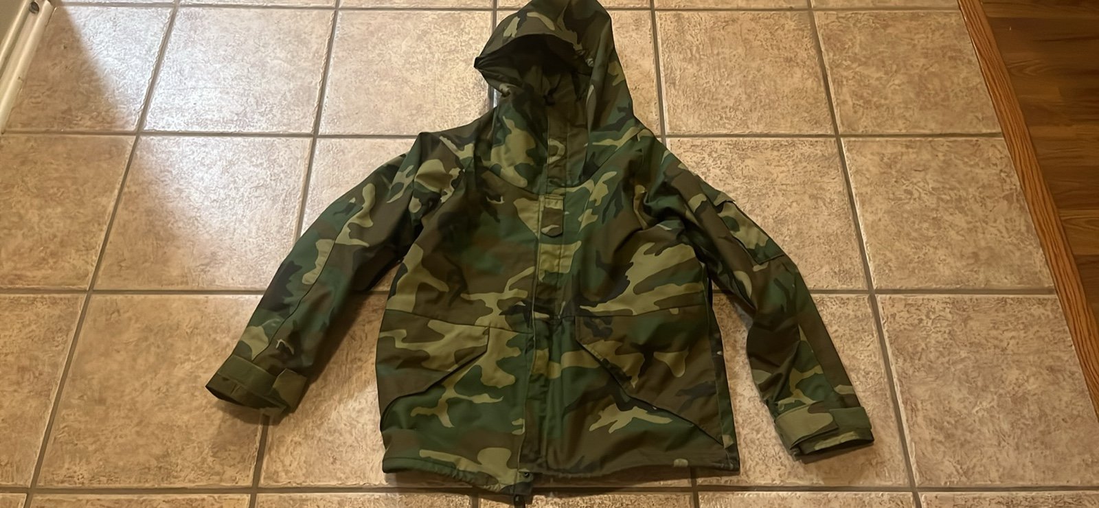 Camo parka