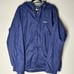 Rab Downpour Rain Coat Jacket XL Blue Hooded Windbreaker Preppy Casual Mens