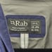Rab Downpour Rain Coat Jacket XL Blue Hooded Windbreaker Preppy Casual Mens