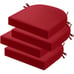 Outdoor chair cushions (set of 4)