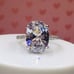 925 OVAL WEDDING RING