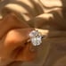 925 OVAL WEDDING RING