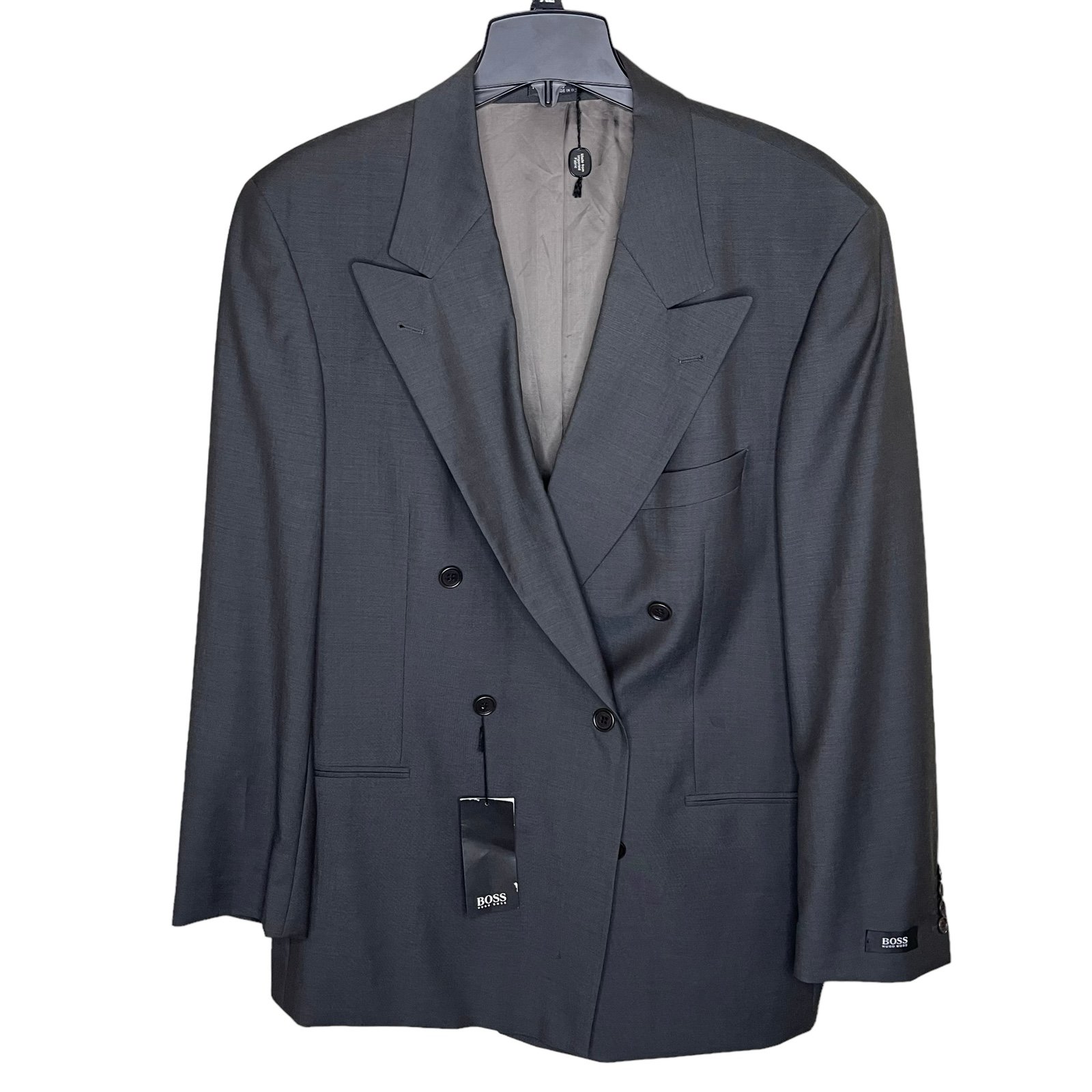 hugo boss double breasted suit