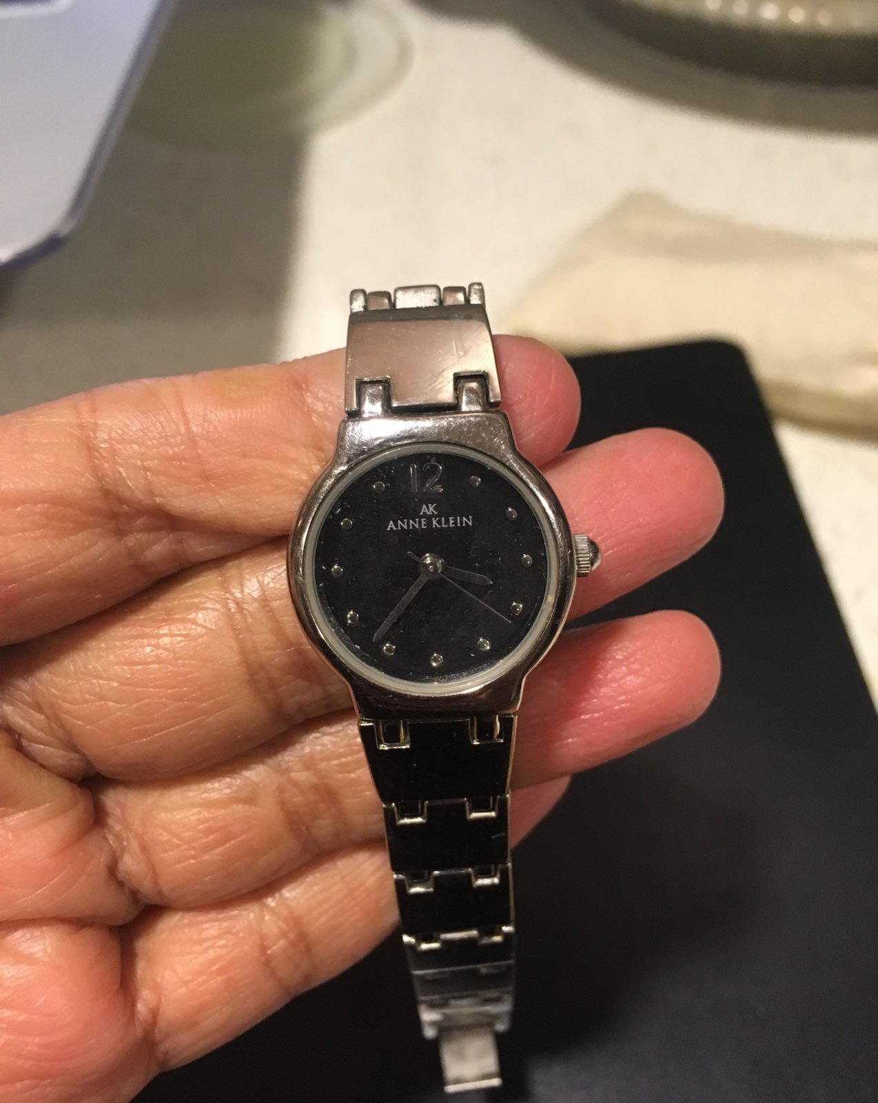 Anne Klein Silver Watch