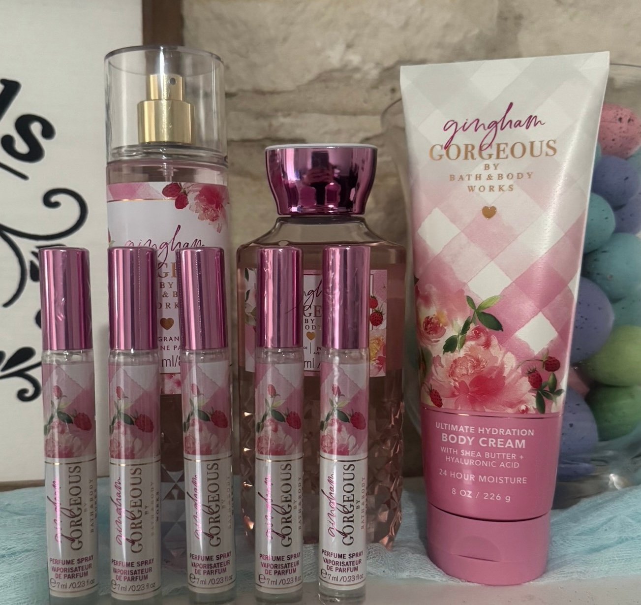 Bath and Body Works Gingham Gorgeous Set