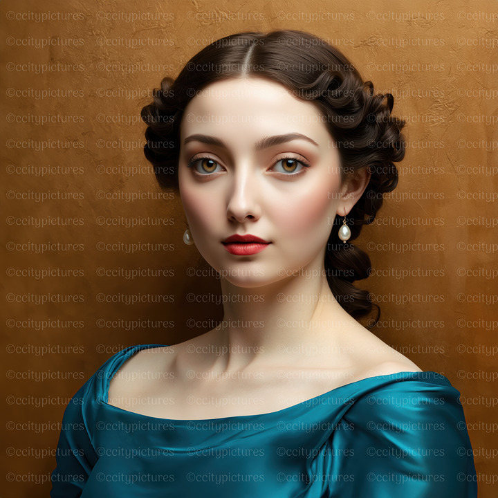 Fine Art Giclee Print, Portrait of a Woman #24-0831
