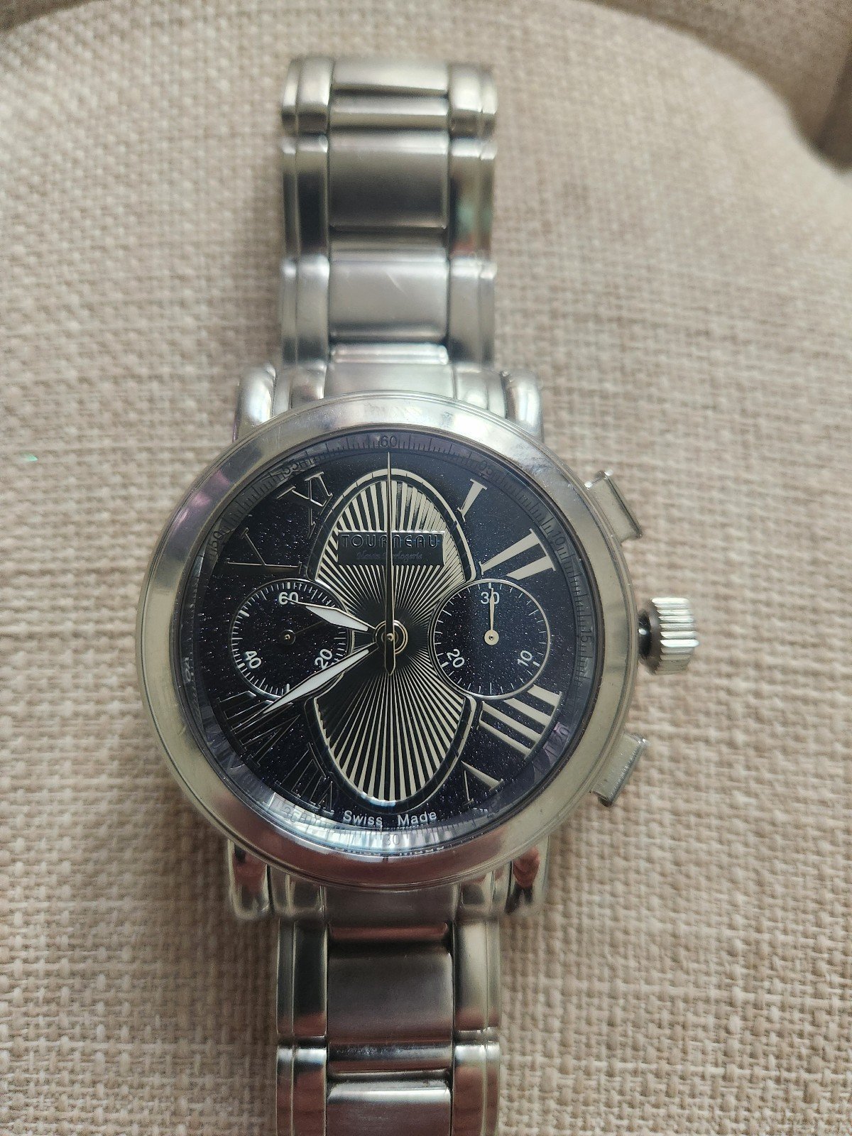 TOURNEAU GOTHAM Aurora Chrome Diamond Dial CHRONO LIMITED EDITION 9/499 Swiss