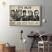 It’s Okay To Make Mistakes To Have Bad Days Vintage Framed Canvas, Unframed Post