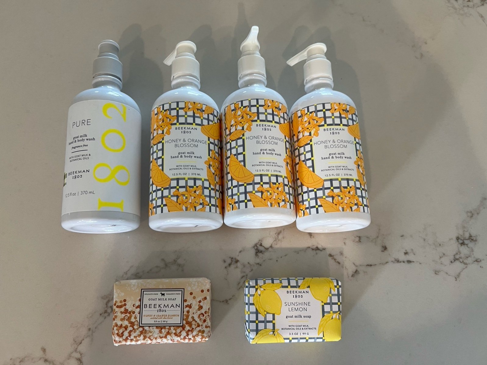 Beekman 1802's Honey & Orange Blossom Hand & Body Wash & Bar Soap