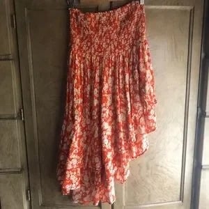 FREE PEOPLE Asymmetrical skirt. S