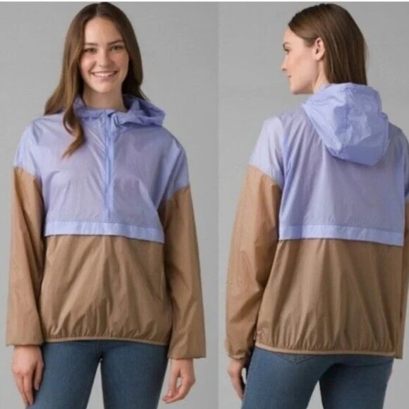 PrAna Whistler Anorak Periwinkle Purple | EUC | Sz XL