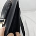Salvatore Ferragamo Black Pebble Leather Strapped Briefcase Combination Lock