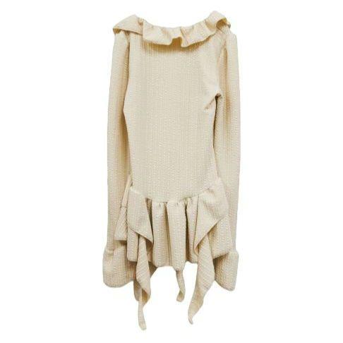 魅力的な New】POMME knit d'amour♡asymmetry トップス