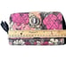 Vera Bradley Floral Mocha Rouge Turn Lock Wallet Size 7 x 4