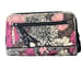 Vera Bradley Floral Mocha Rouge Turn Lock Wallet Size 7 x 4