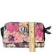 Vera Bradley Floral Mocha Rouge Turn Lock Wallet Size 7 x 4