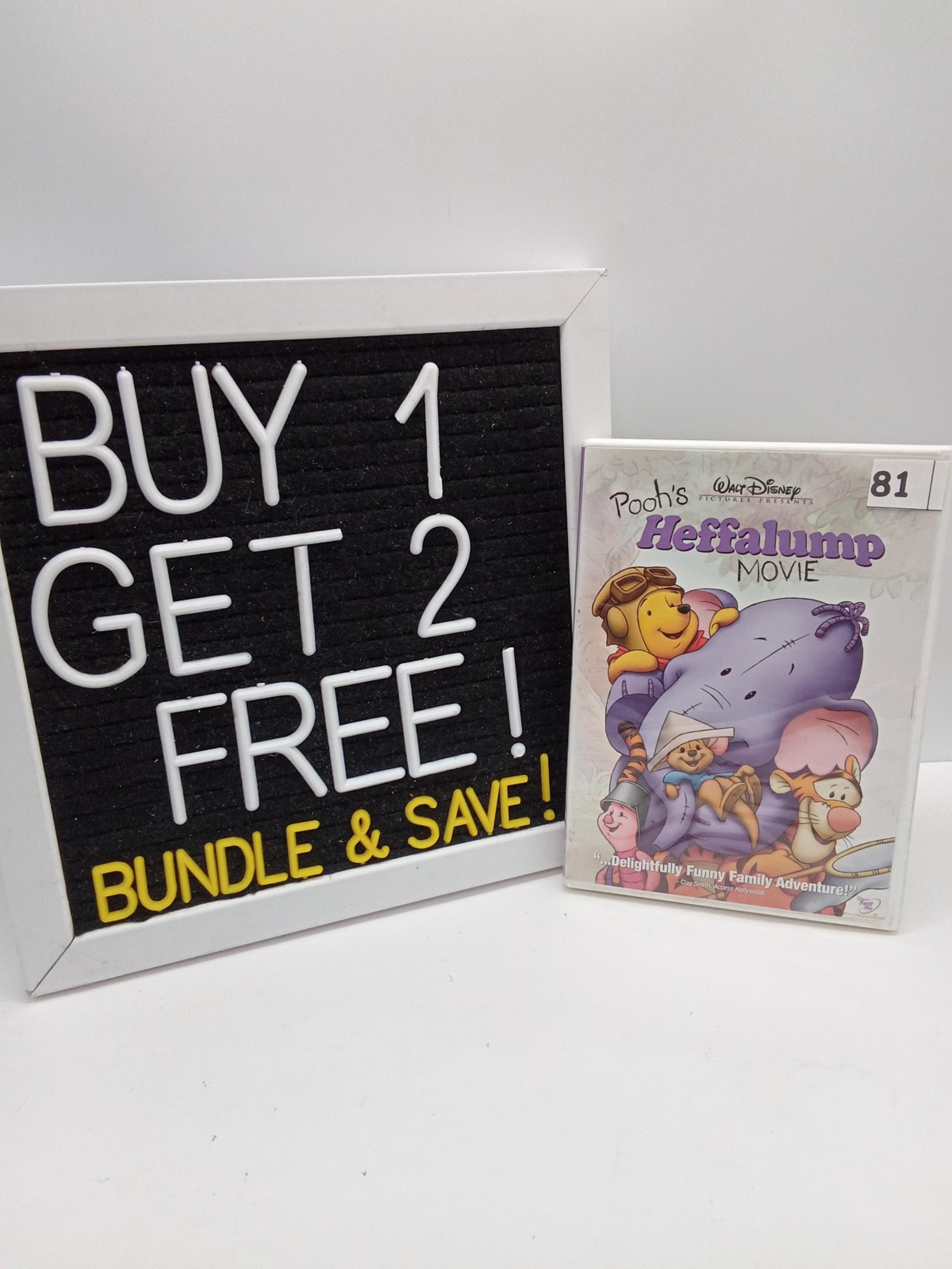 Disney Pooh's Heffalump Movie DVD#i81