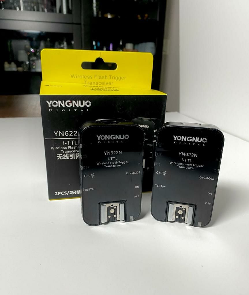 Yongnuo YN662N-TX Wireless Flash Controller + 2 transceiver YN622N i-TTL