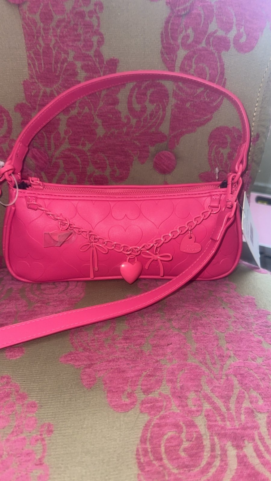 betsey Johnson charm Bag