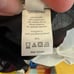 VENUS Lace & Striped High Low Dress Women's Size 4- Black, Burgundy, Silver NWOT