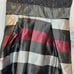 VENUS Lace & Striped High Low Dress Women's Size 4- Black, Burgundy, Silver NWOT