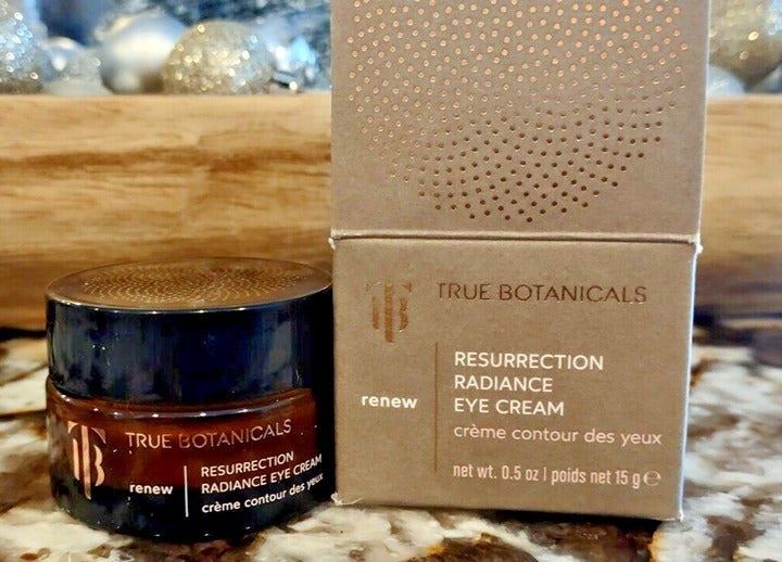 True Botanicals RESURRECTION RADIANCE EYE CREAM Renew 0.5 Oz 15 g NEW BOXED!!