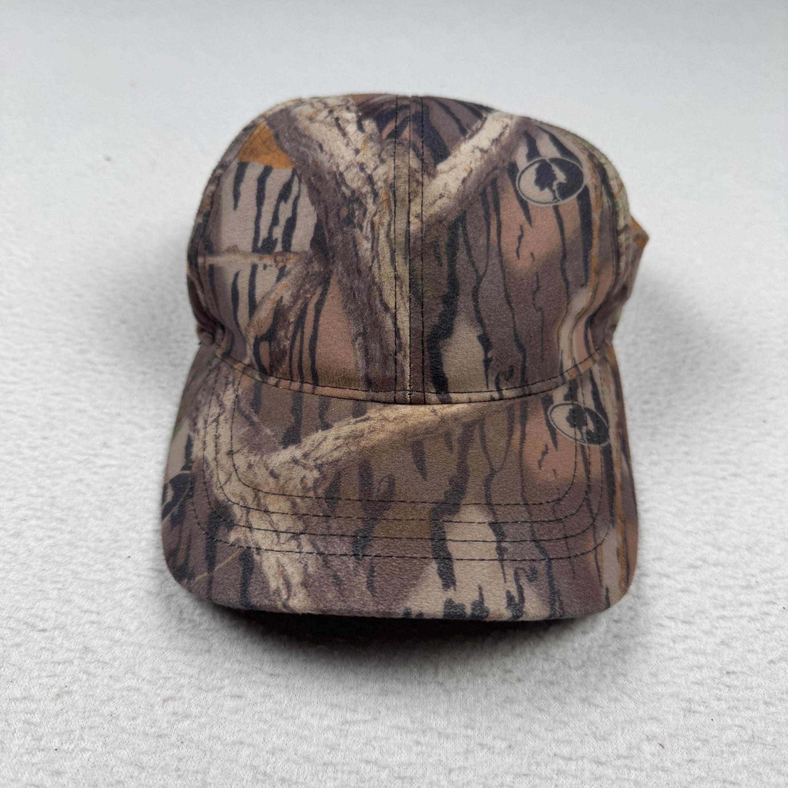 Vintage Mossy Oak Hat One Size Adjustable Shadow Branch Camo Hunting Outdoors