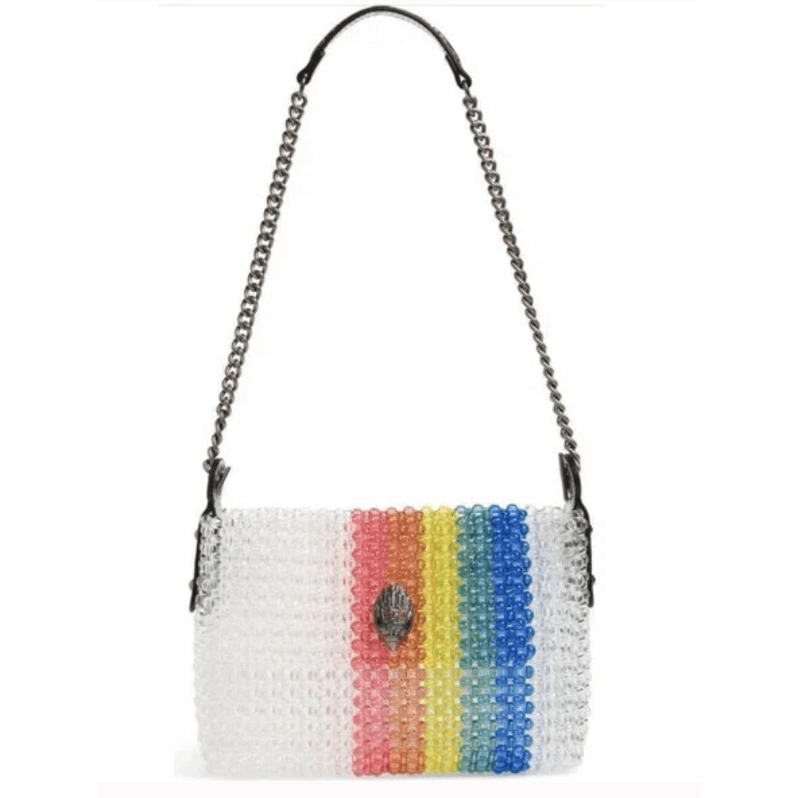 Kurt Geiger Kensington Bag Beaded Rainbow New