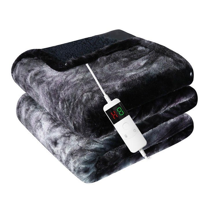 ElectricBlanket, MachineWashable, Extremely and Comfortable, Light Gray -FRc1